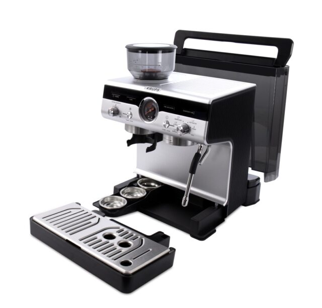 Krups Precision XP801T10 coffee maker Semi-auto Espresso machine 3 L - imagine 5