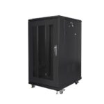 Lanberg FF01-6822-23B rack cabinet 22U Freestanding rack Black