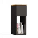 GALAX 20/1S BEDSIDE TABLE  ANTHRACITE/ARTISAN