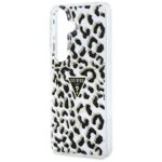 Case Guess IML Leopard Print Triangle    MagSafe for Samsung Galaxy S26 black - imagine 6