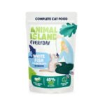 ANIMAL ISLAND biała ryba w rosole karma dla kota monopak 40x85g - imagine 4