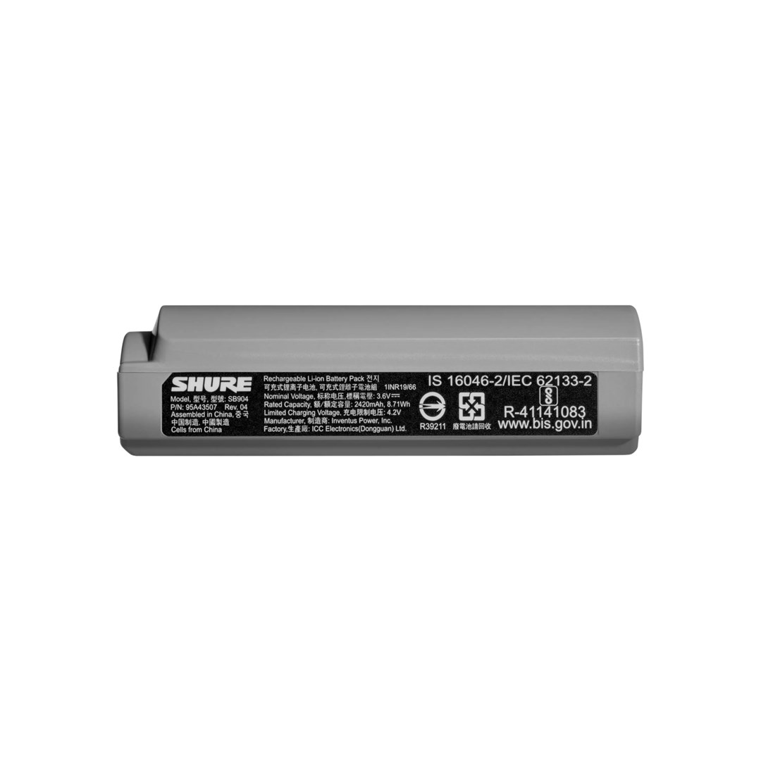 cps-e72fd00260fbe31645c677f52782039d-2026-03-03-04-20-36 Shure SB904 - Li-Ion battery for GLXD+ transmitters - imagine 1