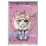 Magnetic pendant Nimmy Cool&Cute    2.0 Chinchila pink - imagine 5