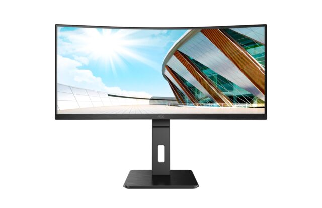 AOC P2 CU34P2A LED display 86.4 cm (34 ) 3440 x 1440 pixels Quad HD Black - imagine 5