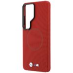 Case BMW M Metal Logo MagSafe for Samsung Galaxy S26 Ultra red - imagine 6