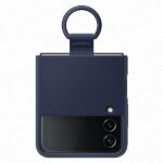 Etui Samsung EF-PF721TNEGWW Z Flip 4granatowy/navy Silicone Cover Ring