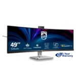 Philips 49B2U6903CH/00 computer monitor 124.5 cm (49 ) 5120 x 1440 pixels Dual QHD LCD Grey - imagine 9