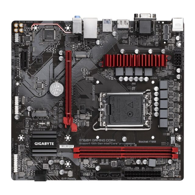 Gigabyte B760M GAMING DDR4 motherboard Intel B760 Express LGA 1700 micro ATX - imagine 4