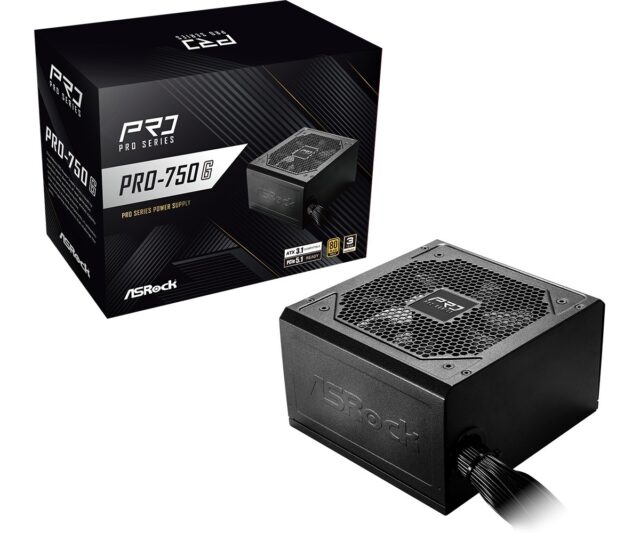 ASRock PRO-750G 750W 80 PLUS Gold power supply - imagine 6