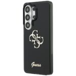 Case Guess IML Big Metal 4G Script for    Samsung Galaxy S26 Ultra black - imagine 3