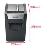 Rexel Momentum X312-SL paper shredder Particle-cut shredding Black  Grey - imagine 5
