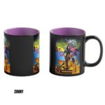 Heat Reveal Mug Good Loot The Witcher 3 Game Art Chronicles - Yennefer & Salvador Dali 450 ml Black  Purple