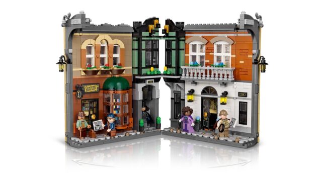 LEGO ICONS 10351 Sherlock Holmes: Book nook - imagine 9