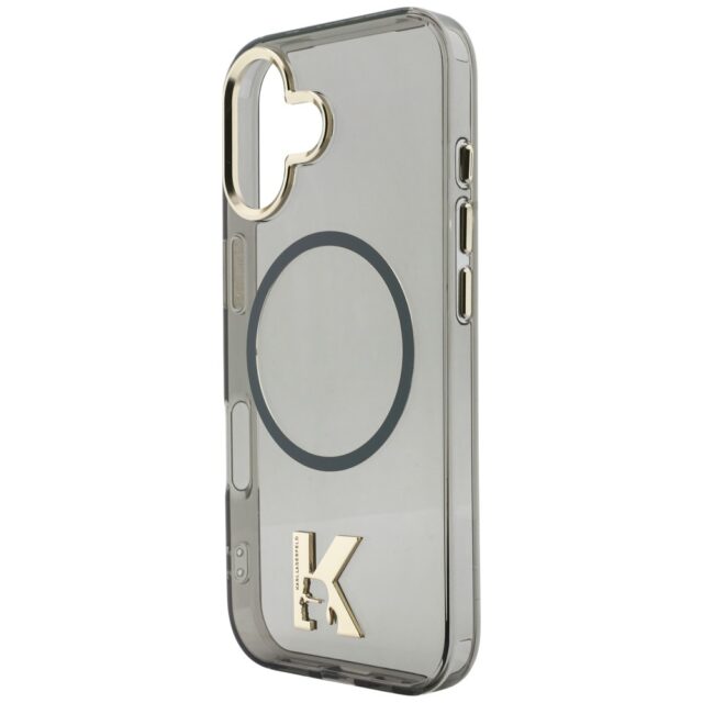 Case Karl Lagerfeld IML K Head Logo      MagSafe for iPhone 17 black - imagine 6