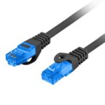 LANBERG PATCHCORD S/FTP CAT.6A 5M BLACK LSZH