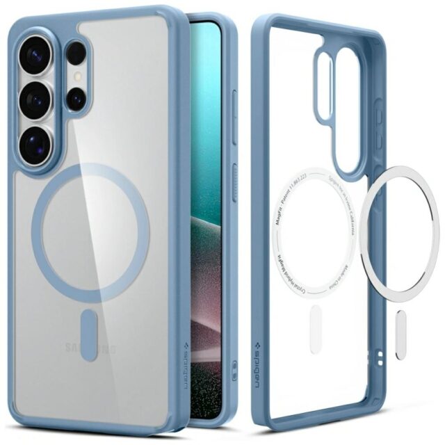 Spigen Ultra Hybrid Mag MagSafe case for Samsung Galaxy S26 Ultra light blue - imagine 5