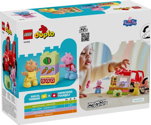 LEGO DUPLO 10468 Peppa Pig - Tractor and Market - imagine 2