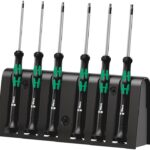 Precision Torx screwdrivers with hole+stand  6 pcs