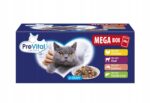 PREVITAL Mega Box Veal  salmon  liver  chicken - wet cat food - 40X100g - imagine 4