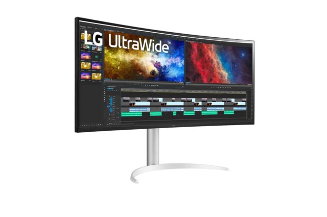 LG 38BQ85C-W computer monitor 95.2 cm (37.5 ) 3840 x 1600 pixels Quad HD+ White - imagine 4