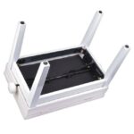 V-TONE ŁAWA 2 WH - piano bench with storage compartment and height adjustment  white - imagine 3