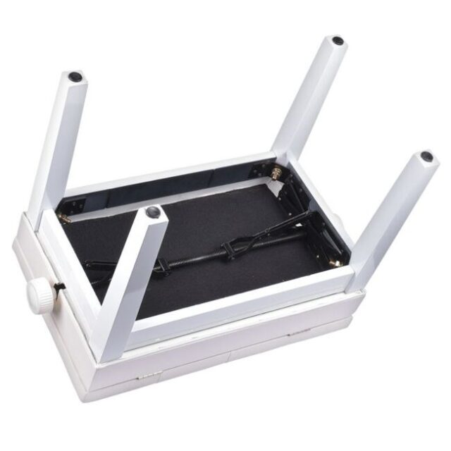 V-TONE ŁAWA 2 WH - piano bench with storage compartment and height adjustment  white - imagine 3