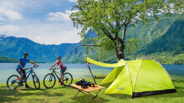 TOURIST CAMPING TENT 2 x 2m ALPENAIR PRO MOSQUITO NET VESTMENT - imagine 3