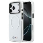 Case BMW M IML Shockproof Metal Logos    MagSafe for iPhone 17 Pro Max transparent