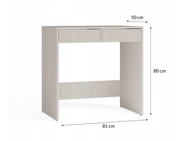 MARINA 2S SLIM Desk Colour Cashmere - imagine 7