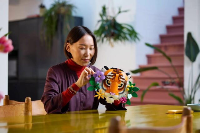 LEGO ART 31217 The Fauna Collection - Tiger - imagine 10