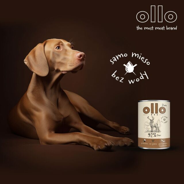 OLLO Pure Deer – wet dog food – 850 g - imagine 7