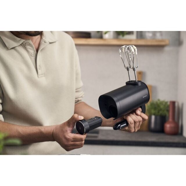 Starter set: hand mixer + battery black - imagine 5