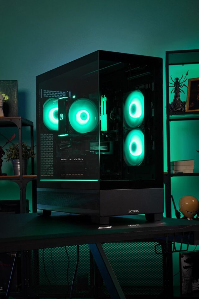 Actina 5901443440048 PC AMD Ryzen™ 5 5500 16 GB DDR4-SDRAM 1 TB SSD AMD Radeon RX 9060 XT Midi Tower Black - imagine 10