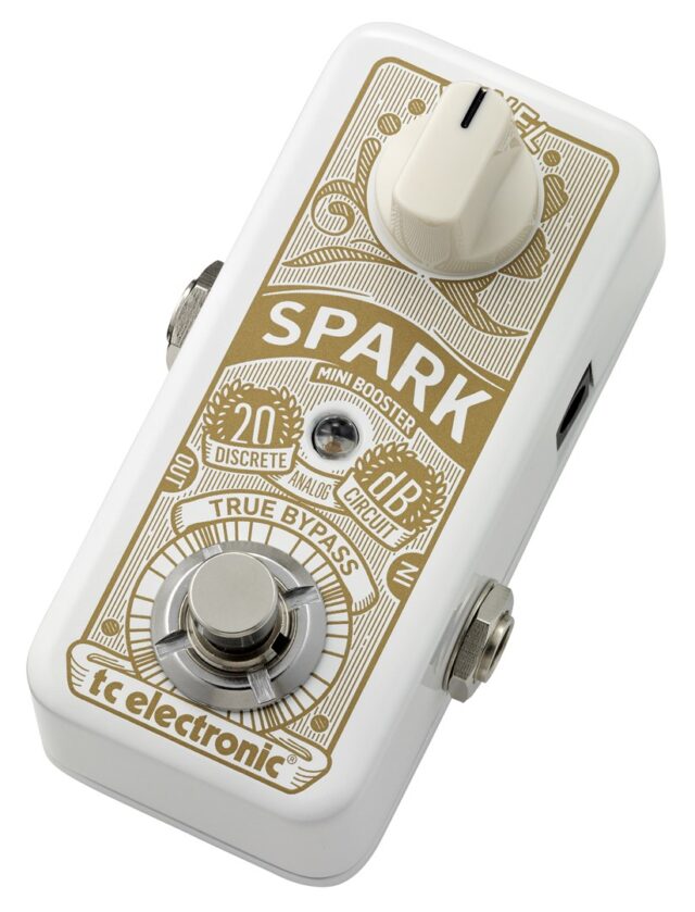 TC Electronic Spark Mini Effects pedal White - imagine 2