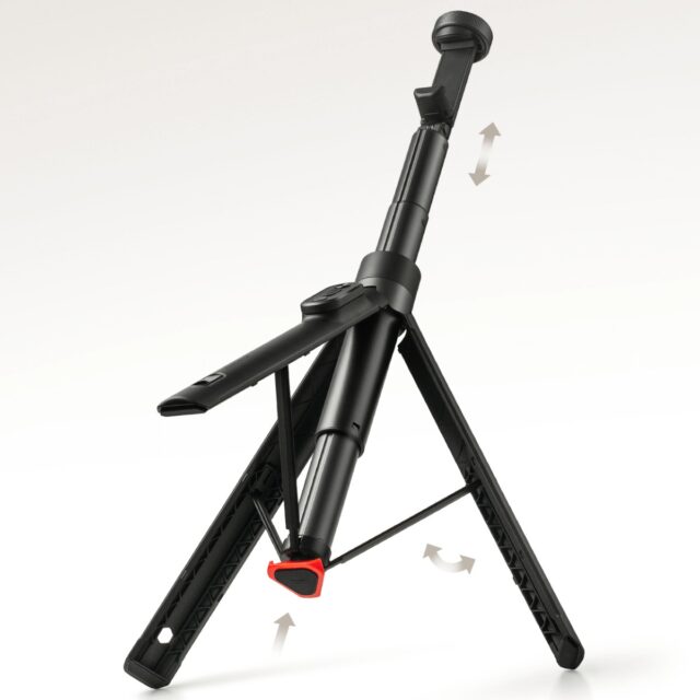Xiaomi Zoom Floor Selfie Tyč Black - imagine 6