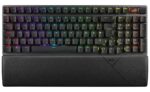 ASUS ROG Strix Scope II 96 Wireless keyboard Gaming USB + RF Wireless + Bluetooth QWERTZ German Black - imagine 4