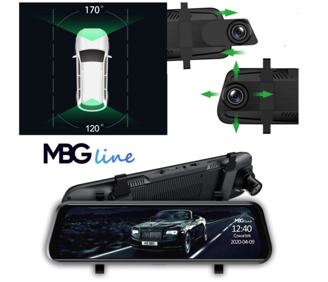 Video recorder mirror MBG LINE HS900 Pro Sony - imagine 3