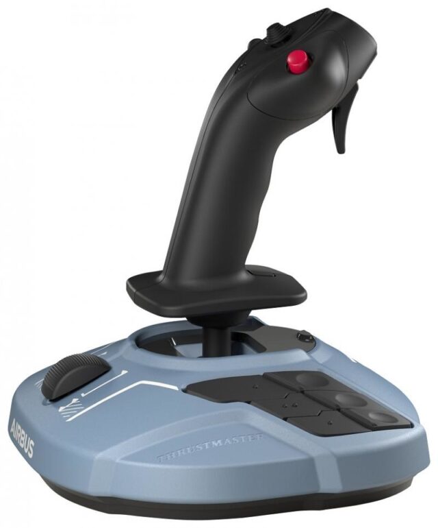 Thrustmaster TCA Sidestick Airbus edition Black  Blue USB Joystick PC - imagine 4