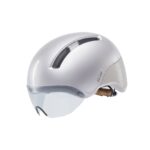 Kask Rowerowy HJC CALIDO PLUS Srebrny PEARL GREYISH SILVER r.S - imagine 4
