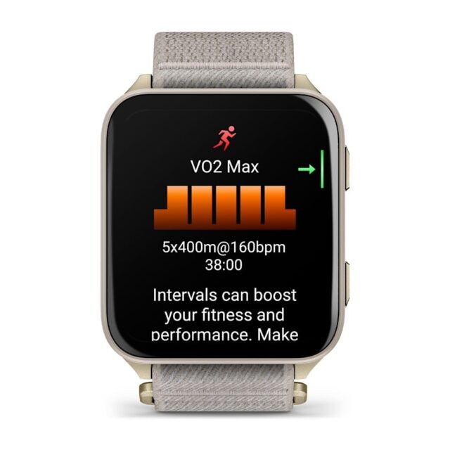 Garmin Venu X1 5.08 cm (2 ) AMOLED Digital 448 x 486 pixels Touchscreen Gold  Titanium Wi-Fi GPS (satellite) - imagine 6