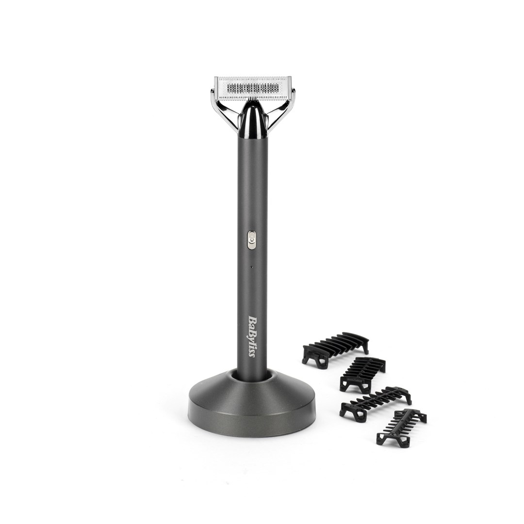 cps-eb5629b0daa9fd322d55b225a0e859ca-2026-03-25-21-51-03 BaByliss Super-X Metal OT996E beard trimmer Battery 5 5 mm Wet & Dry Silver - imagine 1