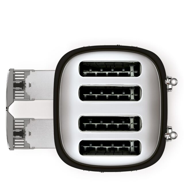 SMEG TSF03BLEU black toaster - imagine 5