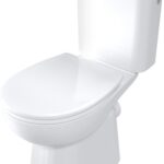 WC bowl compact rimless