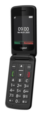 Gigaset GL595 7.11 cm (2.8 ) 114 g Black Senior phone - imagine 3