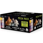 PETREPUBLIC Mega Pack Chicken with veal  duck  turkey  beef - wet cat food - 40x100g