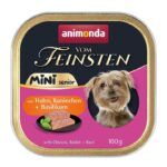 ANIMONDA Vom Feinsten Mini Senior with Chicken  rabbit + basil 100g