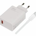 Xiaomi MDY-16-EF USB-A 33W Cestovní Nabíječka + USB-C Kabel White (Bulk)