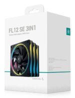 DeepCool FL12 SE 3IN1 Computer case Fan 12 cm White 3 pc(s) - imagine 7