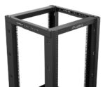 OPEN RACK 18U 600X800 BLACK LANBERG - imagine 7