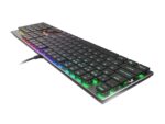 GENESIS Thor 420 RGB keyboard Gaming USB AZERTY US English Silver - imagine 5